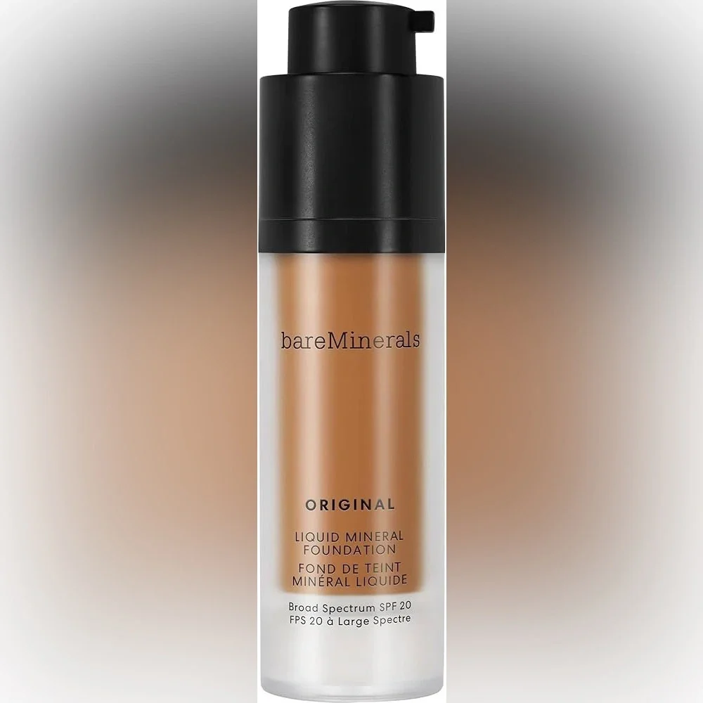 bareMinerals Original Liquid Mineral Foundation Broad Spectrum Spf 20 sunscreen